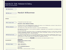 Tablet Screenshot of goett-hebeisen.de